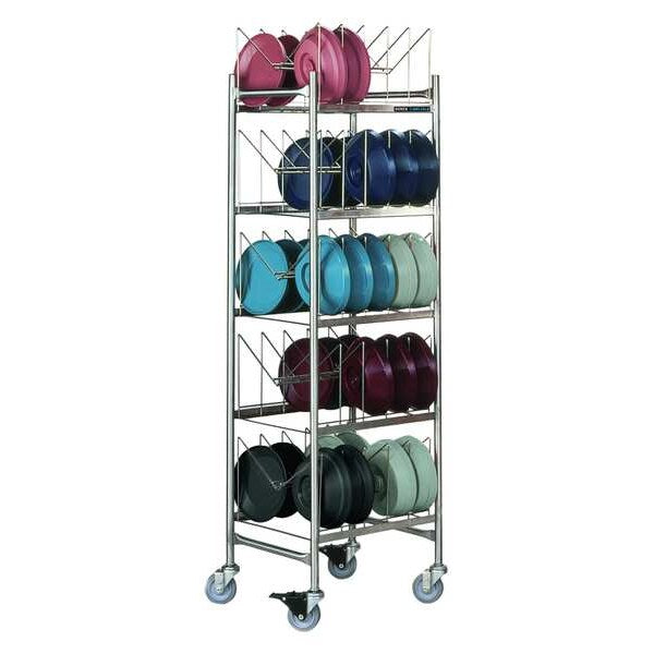 Drying and Storage Cart, 40 lb. 5 Shelves