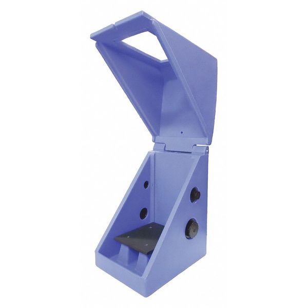 Pump Containment Enclosure w/Cover, Holds 1 Pump, Blue