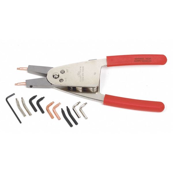 Extra Large Universal Convertible Retaining Ring Pliers
