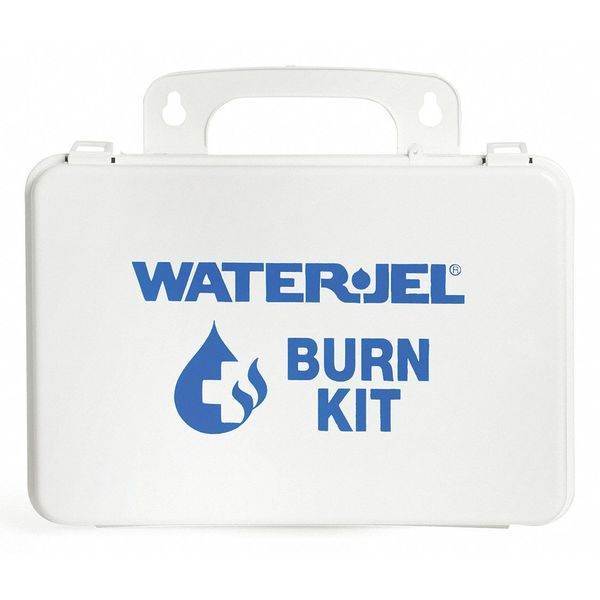 Burn Care Kit, Plastic Case, White, 6-1/2