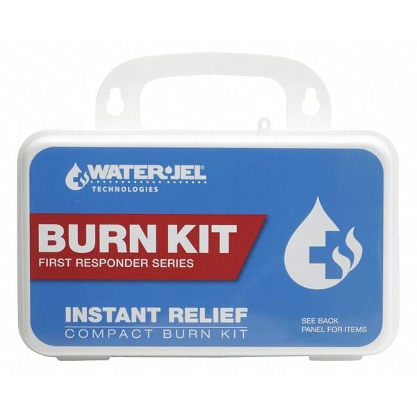 Burn Care Kit, Plastic Case, White, 5