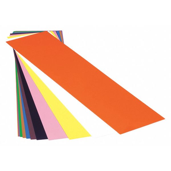 Shim Stock, Sheet, PVC, 0.0200 In, 10 In