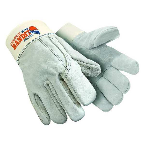 Cut Resistant Gloves, A5 Cut Level, Uncoated, M, 1 PR