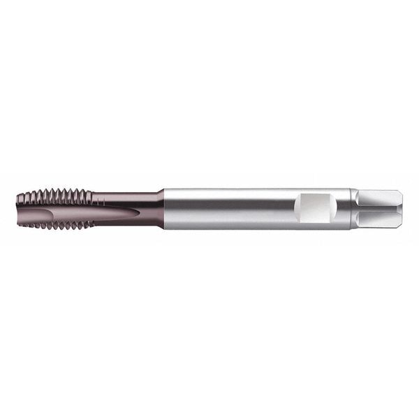 Spiral Point Tap, M16-2, Taper, Metric Coarse, 4 Flutes, Hard Lube