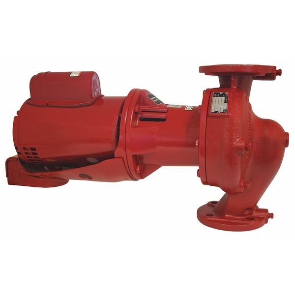 Hot Water Circulating Pump, 2 hp, 208-230/460VAC, 3 Phase, Flange Connection