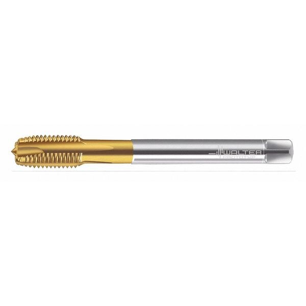 Spiral Point Tap, M8-1, Taper, Metric Fine, 3 Flutes, TiN
