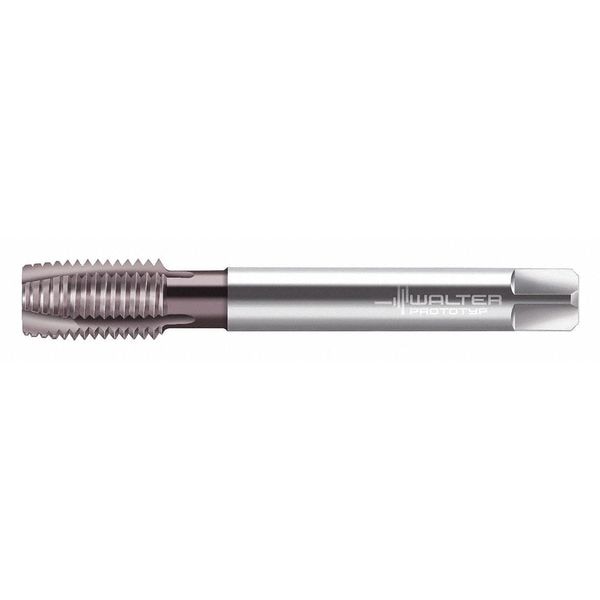 Spiral Point Tap, M20-2.5, Taper, Metric Coarse, 4 Flutes, Hard Lube