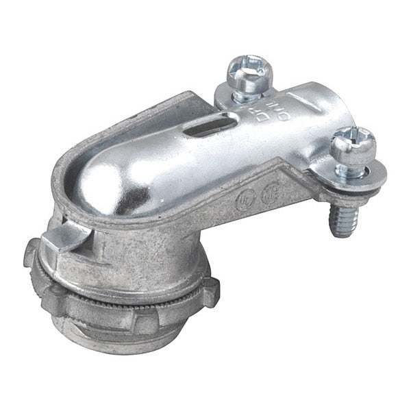 Handy Ell Connector Rgd 90 3/4 Zinc