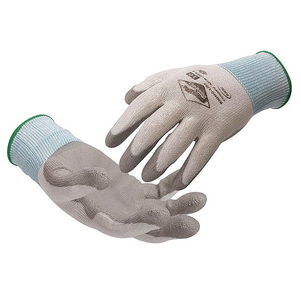 Cut Resistant Coated Gloves, A4 Cut Level, Polyurethane, 9, 12PK