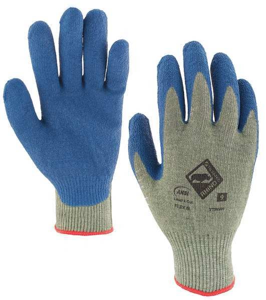 Cut Resistant Coated Gloves, A5 Cut Level, Latex, 9, 12PK