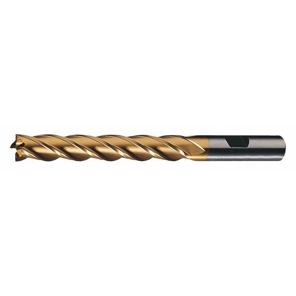 4-Flute Cobalt 8% Square Single End Multi-Flute CenterCut CTD HGC-4C-TN TiN 31/64x1/2x1-1/4x3-1/4