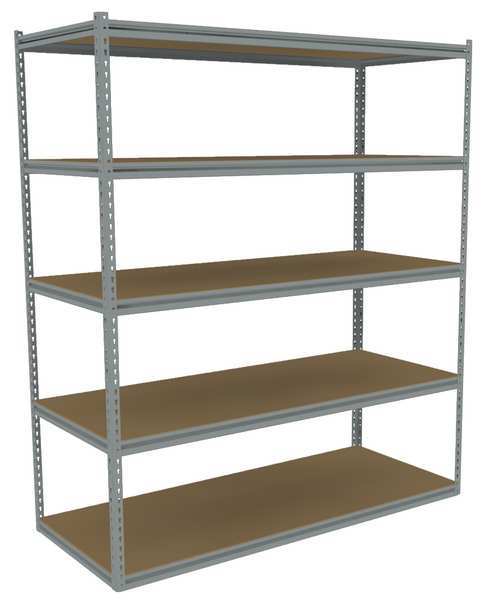 Boltless Shelving Unit, 24-5/8