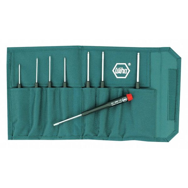 Screwdriver Set, 8 pcs, Round Shank