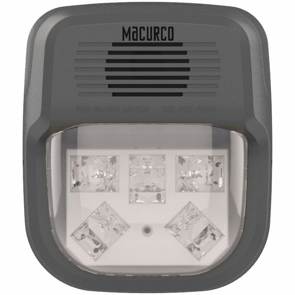 Horn Strobe Alarm, 4-3/4