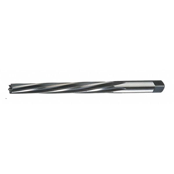 Taper Pin Reamer, #3 Size, Bright, Spiral