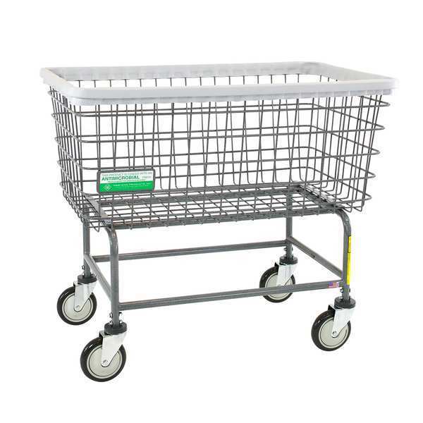 Antimicrobial Wire Utility Cart, 6 Bushel