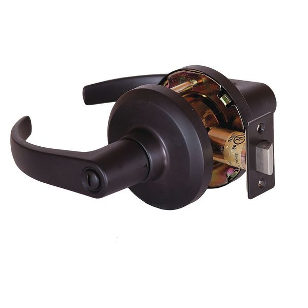 Lever Lockset, Mechanical, Privacy, Grade 1