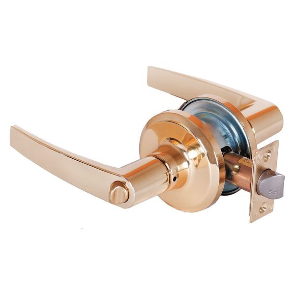 Lever Lockset, Mechanical, Privacy, Grade 2