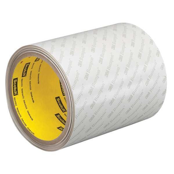 Bumper, Self Adhesive, 9 In x 10 ft, Clear