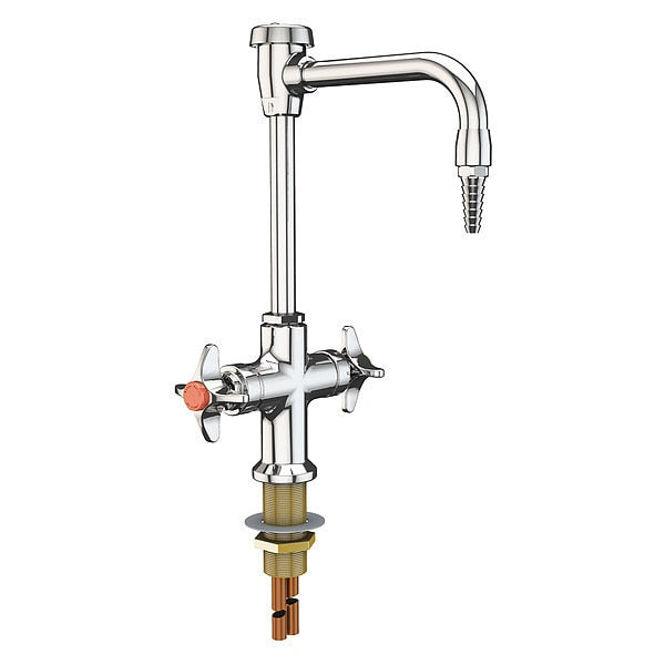Gooseneck Laboratory Faucet, Brass Body