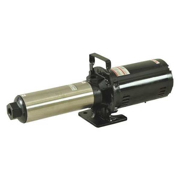 Multi-Stage Booster Pump, 3 hp, 240V AC, 1 Phase, 1 in NPT Inlet Size, 13 Stage