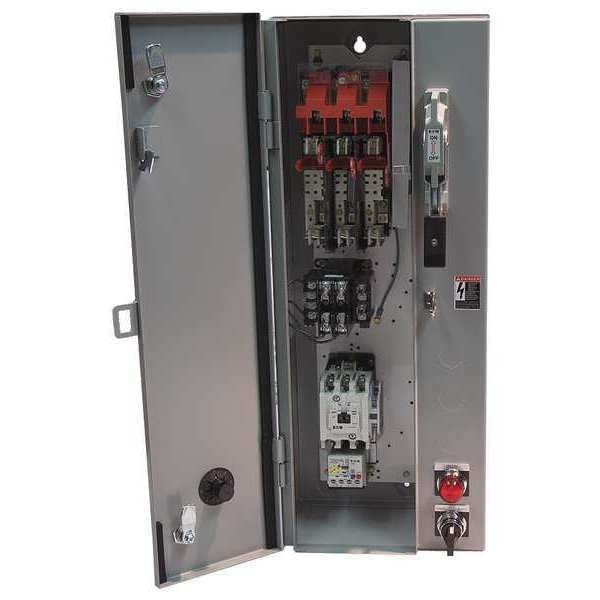 Cutler-Hammer NEMA Fusible Str, Size 1,120V Coil, 1 Enc