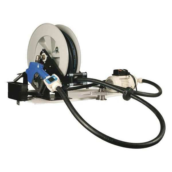 Electric Operated Drum Pump, 115VAC, 8 GPM, 1/10 HP, Polypropylene
