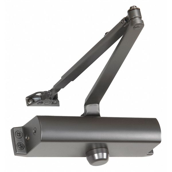 Manual Hydraulic Norton 160 Door Closer Heavy Duty Interior and Exterior, Dark Bronze