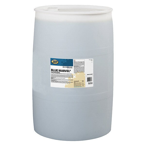 55 Gal. Car and Truck Wash Drum, Blue, Liquid
