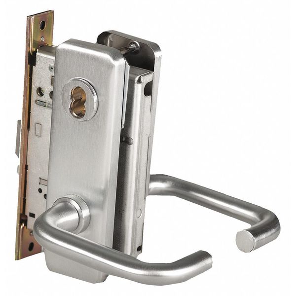 Door Lever Lockset, Mechanical, Storeroom