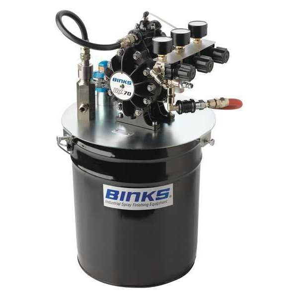 Diaphragm Pump, Include Agitator, 18 in. L