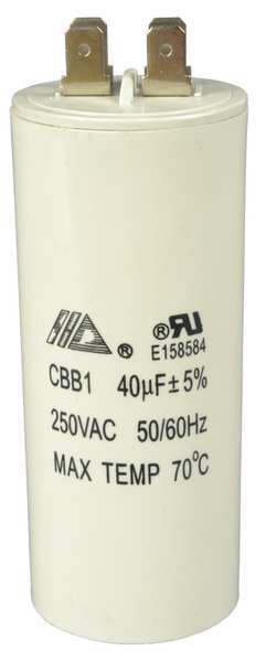 Capacitor, Includes: UL E158584
