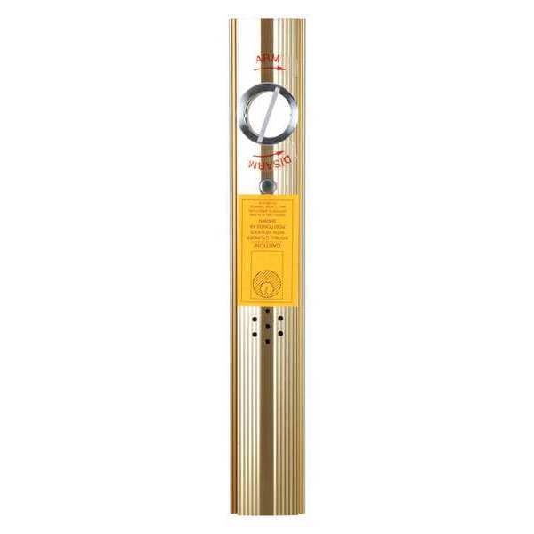 Door Alarm Kit, Bright Brass, Mortise, Horn