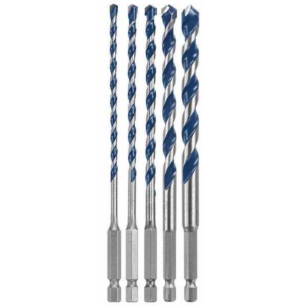 4-Cutter Hammer Drill Bit Set 5/32