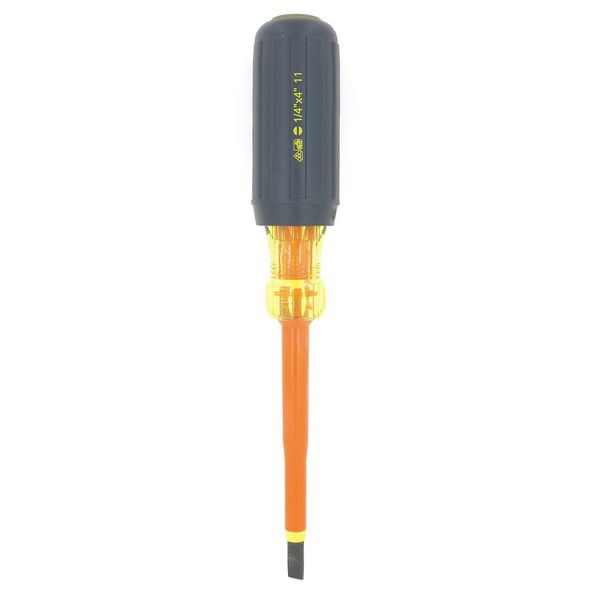 Insulated Screwdriver 1/4 in Round