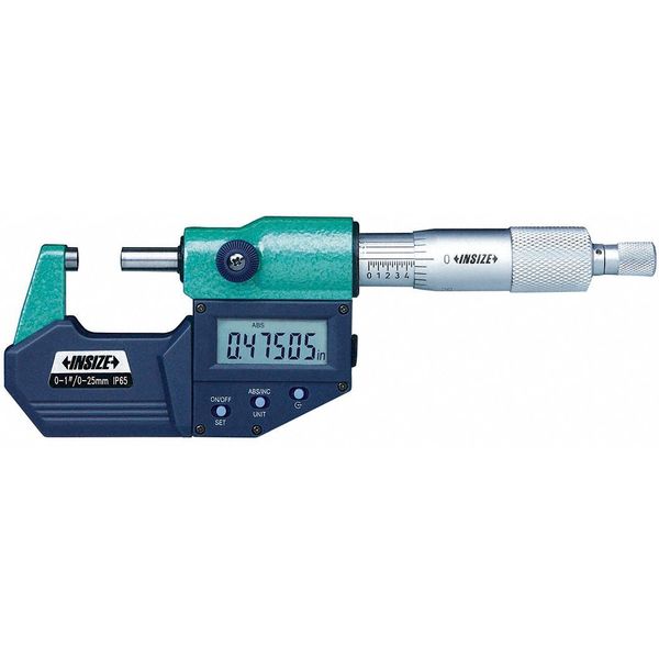 Electronic Outside Micrometer, 0 to 1