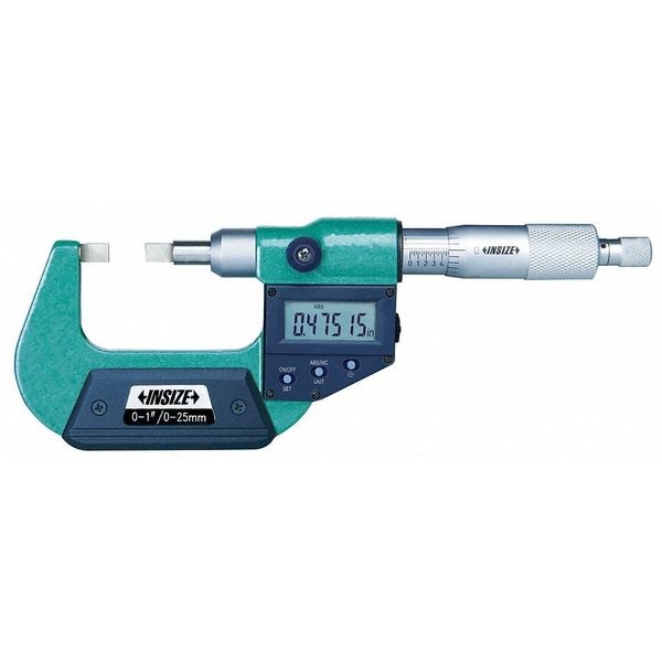 Blade Micrometer, Ratchet Thimble