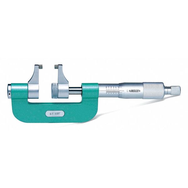 Caliper Micrometer, Flat Anvil, Mechanical