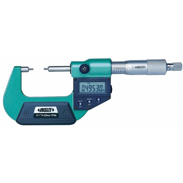 Electronic Outside Micrometer, 0 to 1