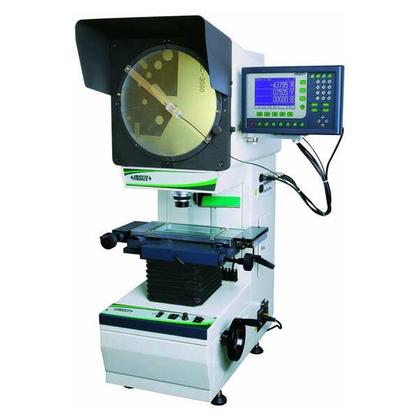 Vertical Optical Comparator, Erect Image