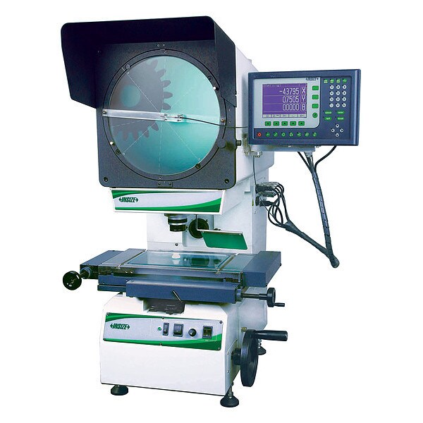 Vertical Optical Comparator, Erect Image