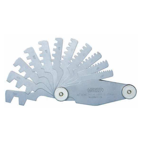 Screw Pitch Gage, Thread Angle 30 degrees