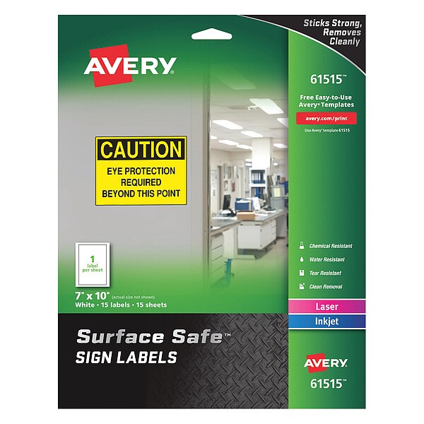 Safety Sign, 9-7/16