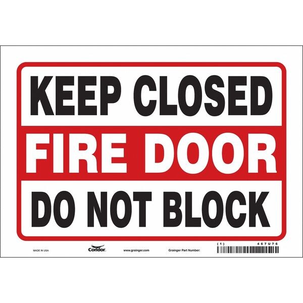 Emergency Exit Floor Sign, 10