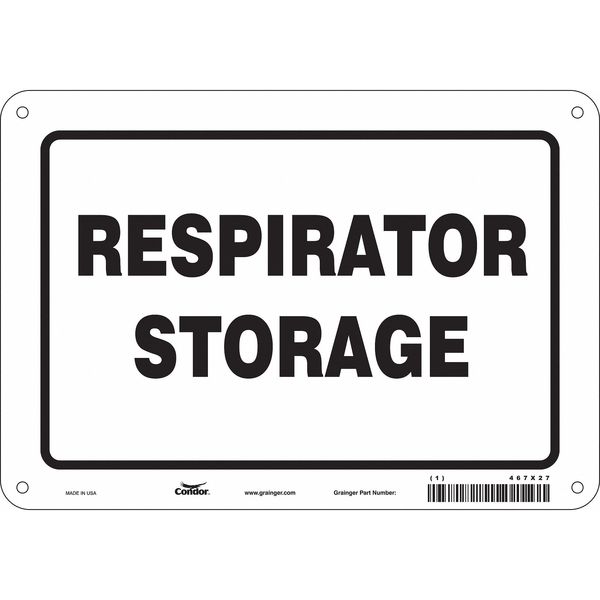 Safety Sign, 7 in Height, 10 in Width, Aluminum, Vertical Rectangle, English, 467X27