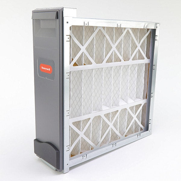 Media Air Cleaner, White, 2000 cfm, MERV 13