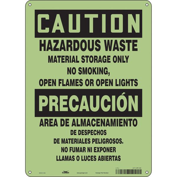 Safety Sign, 14 in H, 10