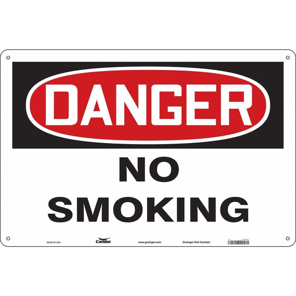 Safety Sign, 24 in H, 36 in W, Horizontal Rectangle, English, 474N81