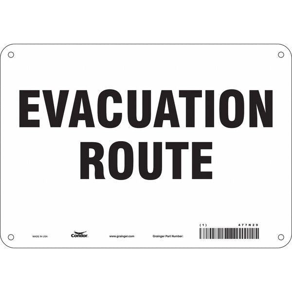 Traffic Sign, 7 in Height, 10 in Width, Aluminum, Vertical Rectangle, English