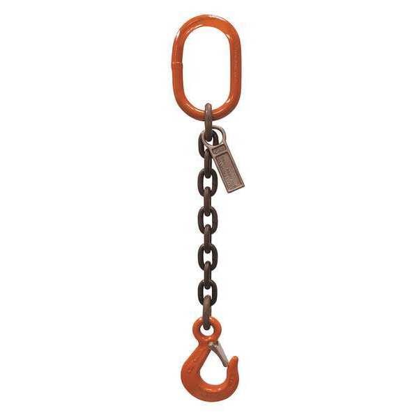 Chain Sling, 3/8in Size, 8 ft L, SOS Sling